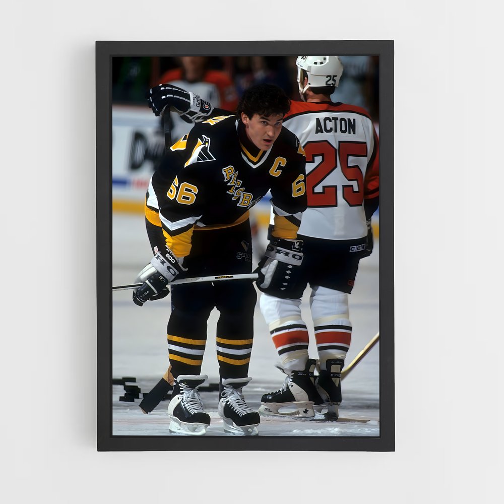 Poster Mario lemieux – affiche Hockey sur glace (vue 2)
